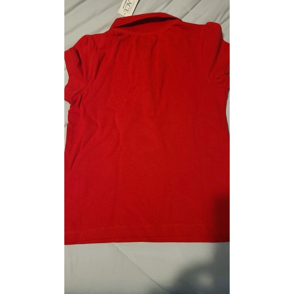 Girls Polo Shirt By Childrens Place Size S/P 5/6‎